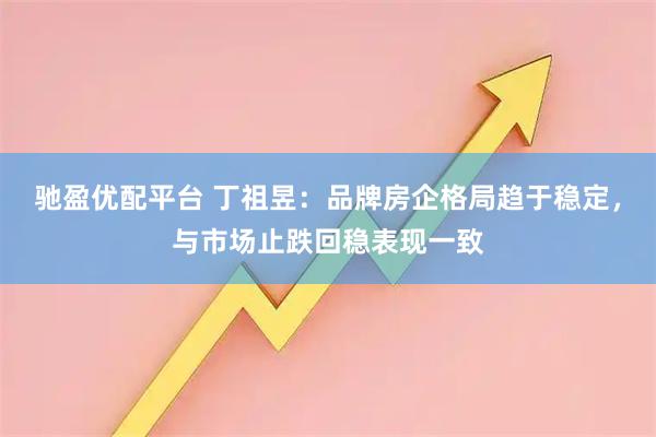 驰盈优配平台 丁祖昱：品牌房企格局趋于稳定，与市场止跌回稳表现一致