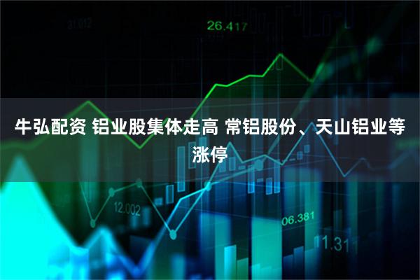 牛弘配资 铝业股集体走高 常铝股份、天山铝业等涨停
